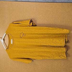 Dailystory Size S Mustard Yellow Classic T-Shirt